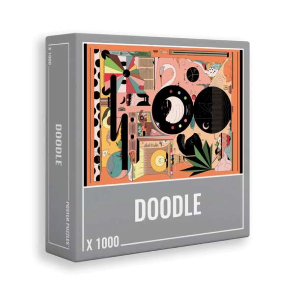 Puzzle rompecabezas 1000 piezas doodle chile chileno