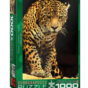 leopardo puzzle rompecabezas eurographics 1000 piezas