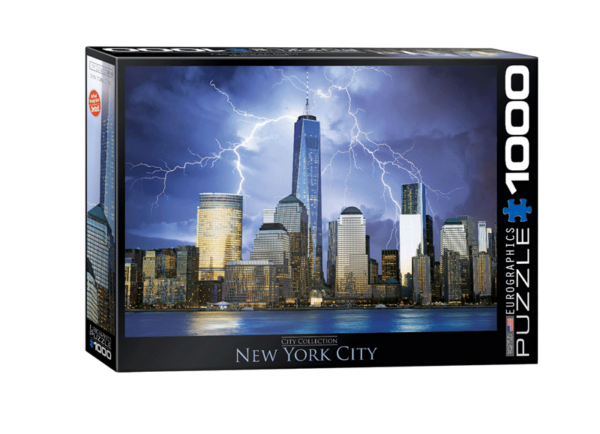 puzzle rompecabezas eurographics 1000 piezas new york city rayo