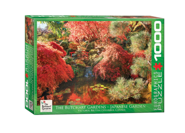 jardin japones puzzle rompecabezas eurographics 1000 piezas