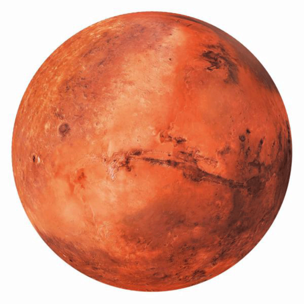 puzzle rompecabezas 500 piezas clementoni marte planeta redondo circular