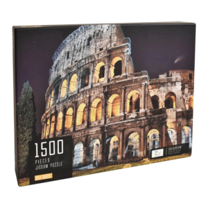 puzzle rompecabezas 1500 piezas qihan coliseo roma italia