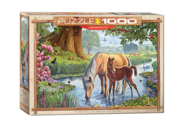 los ponis feel puzzle rompecabezas eurographics 1000 piezas