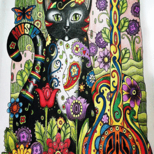 gato negro puzzle rompecabezas 1000 piezas