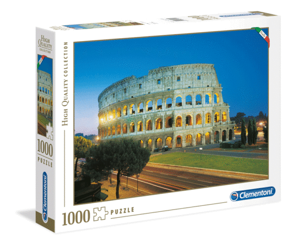 puzzle rompecabezas clementoni 1000 piezas coliseo roma italia