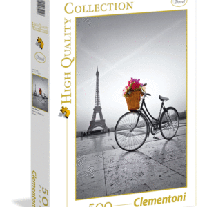puzzle rompecabezas clementoni 500 piezas paris bicicleta