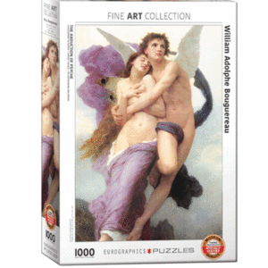 puzzle rompecabezas 1000 piezas eurographics El Rapto De Psique, William-Adolphe Bouguereau