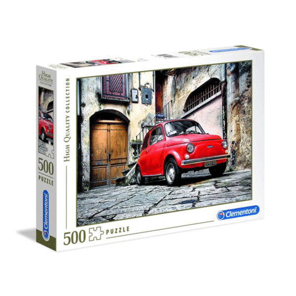 puzzle rompecabezas clementoni 500 piezas fiat cinquecento quinientos