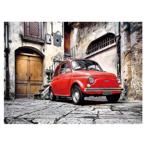 puzzle rompecabezas clementoni 500 piezas fiat cinquecento quinientos