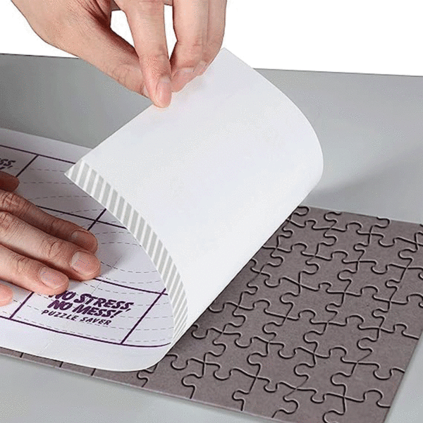 Bandejas de rompecabezas para clasificar piezas de rompecabezas - 5 en 1 - Juego de accesorios para rompecabezas adhesivo pegamento para puzzle rompecabezas personalizados colgador de puzzle