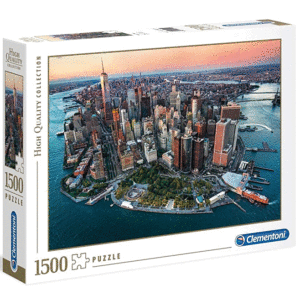 puzzle rompecabezas clementoni 1500 piezas new york manhattan