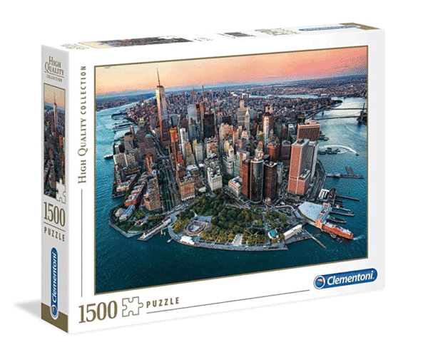 puzzle rompecabezas clementoni 1500 piezas new york manhattan