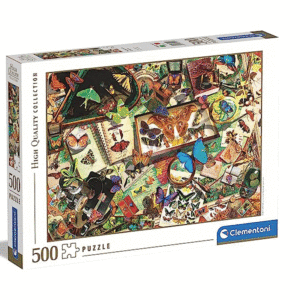 puzzle rompecabezas clementoni 500 piezas the butterfly collector mariposas