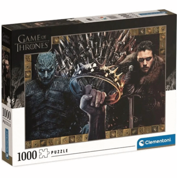 puzzle rompecabezas clementoni 1000 piezas game of thrones john snow