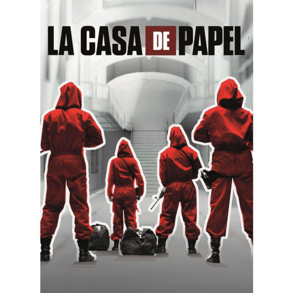 puzzle rompecabezas clementoni 1000 piezas la casa de papel netflix