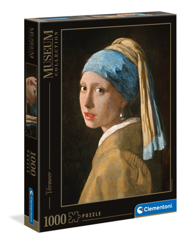 puzzle rompecabezas clementoni 1000 piezas la joven de la perla johannes vermeer