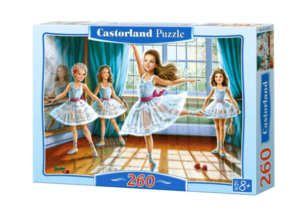 puzzle romecabezas 260 piezas bailarinas de ballet niños infantil