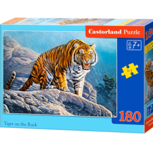 puzzle rompecabezas 180 piezas castorland Tigre en una roca