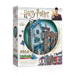 Puzzle 3d hogwarts harry potter Wrebbit , ollivander s wand shop and scribbulus