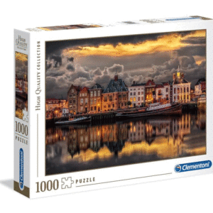 puzzle rompecabezas 1000 piezas clementoni mundo ensueño atardecer