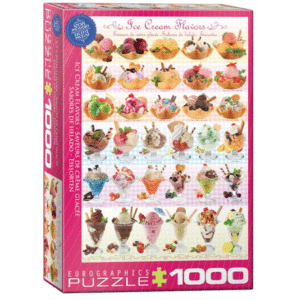 puzzle rompecabezas 1000 piezas eurographics helados