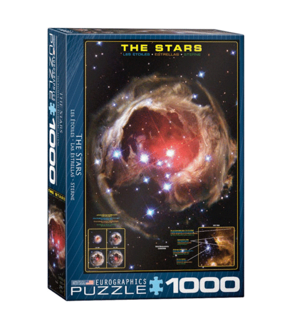 puzzle rompecabezas 1000 piezas eurographics las estrellas