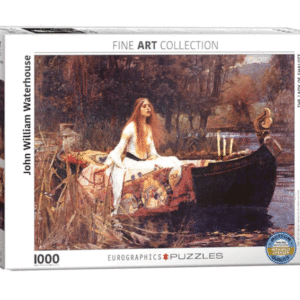 puzzle rompecabezas 1000 piezas eurographics la dama del shalott the lady of shalott john william waterhouse