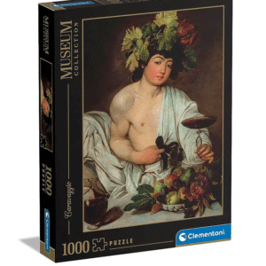puzzle rompecabezas 1000 piezas clementoni baco bacchus caravaccio obra de arte pintura