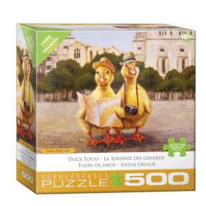 puzzle rompecabezas 500 piezas eurographics tour de patos