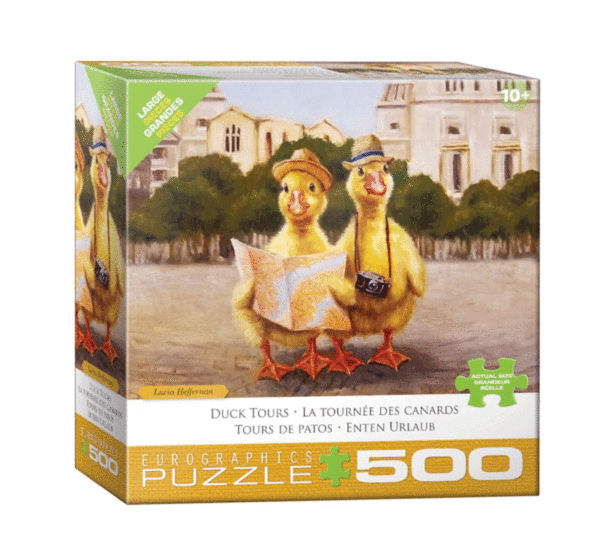 puzzle rompecabezas 500 piezas eurographics tour de patos