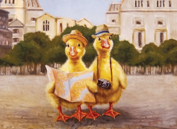 puzzle rompecabezas 500 piezas eurographics tour de patos