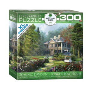 puzzle rompecabezas 300 piezas eurographics La Casa Lognfellow