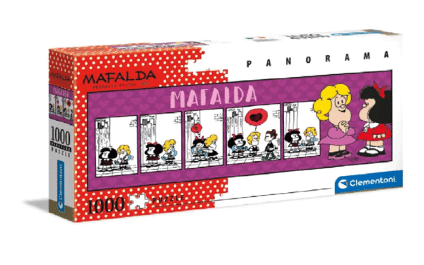 puzzle rompecabezas 1000 piezas panoramico mafalda