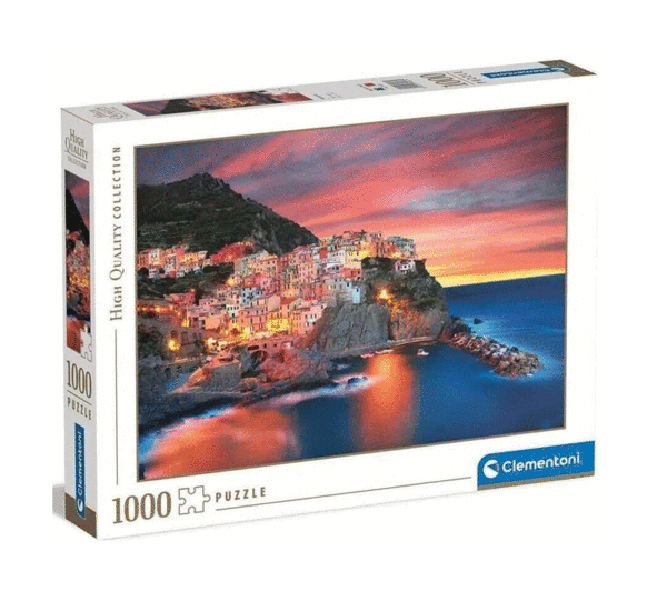 puzzle rompecabezas 1000 piezas clementoni manarola italia