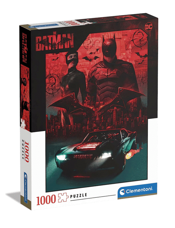 puzzle rompecabezas 1500 piezas clementoni batman bati chica bati movil