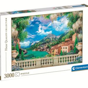 puzzle rompecabezas 3000 piezas clementoni terraza con vista al lago