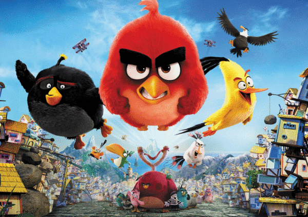 puzzle rompecabezas 500 piezas photo puzzle angry birds