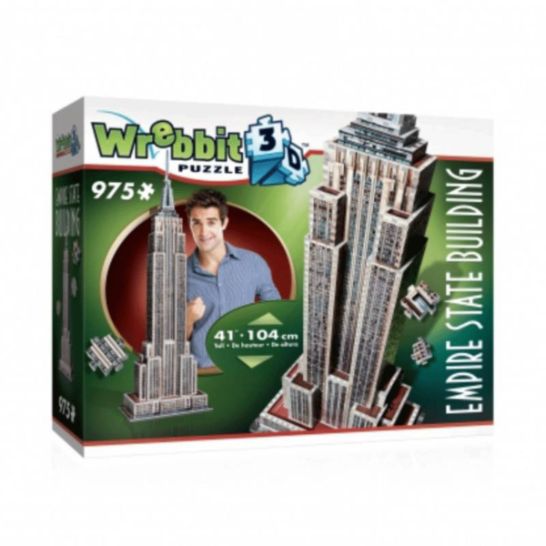 puzzle rompecabezas 3d wrebbit empire state new york