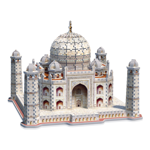 puzzle rompecabezas 3d wrebbit taj mahal india