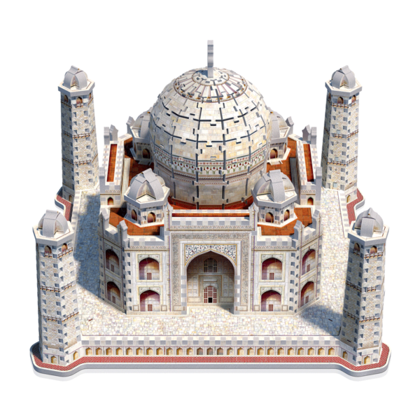 puzzle rompecabezas 3d wrebbit taj mahal india