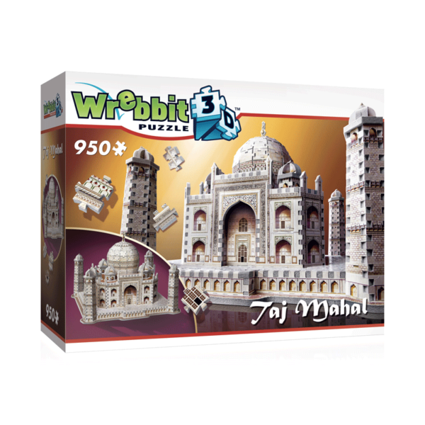 puzzle rompecabezas 3d wrebbit taj mahal india