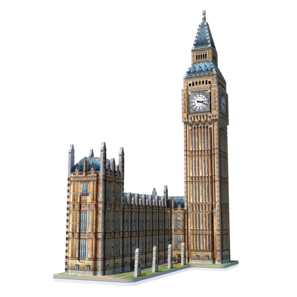 puzzle rompecabezas 3d wrebbit big ben inglaterra