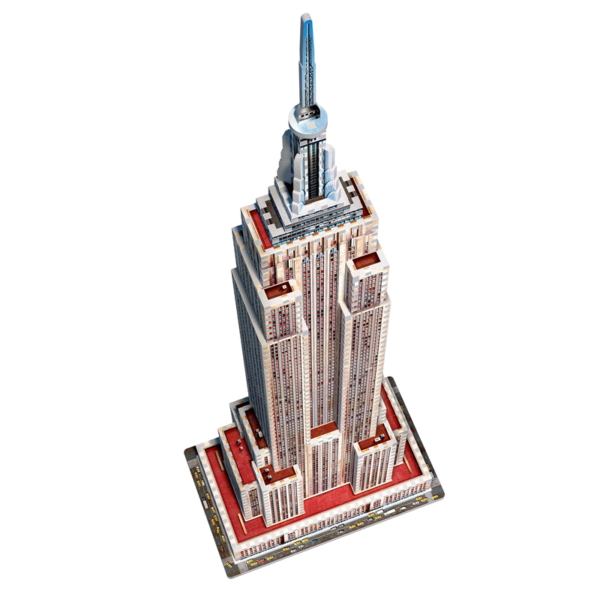 puzzle rompecabezas 3d wrebbit empire state new york