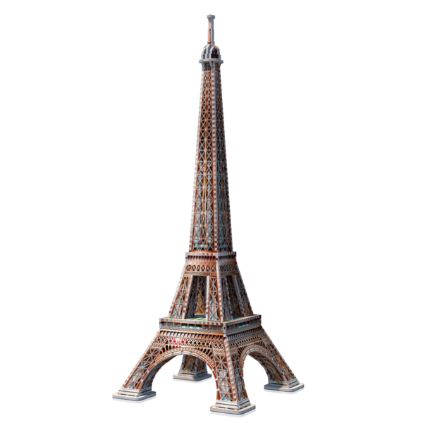 puzzle rompecabezas 3d wrebbit torre eiffel paris francia