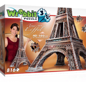 puzzle rompecabezas 3d wrebbit torre eiffel paris francia