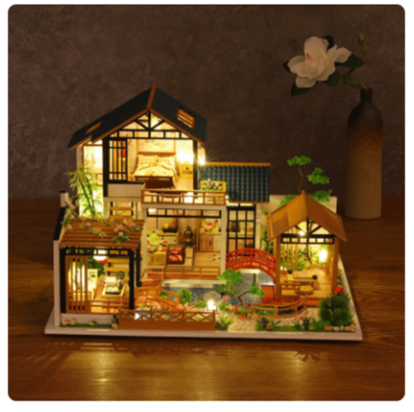 mini casita diy maqueta modelismo japon