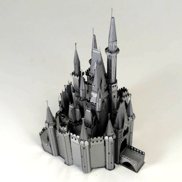 puzzle rompecabezas 3d metalico modelismo castillo cenicienta