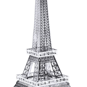 puzzle rompecabezas 3d metalico modelismo torre eiffel paris francia