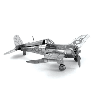 puzzle rompecabezas 3d metalico modelismo f-4ucorsair avion guerra