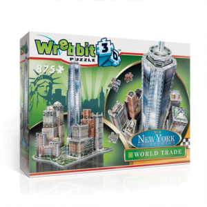 puzzle rompecabezas 3d wrebbit world trade center new york nueva york